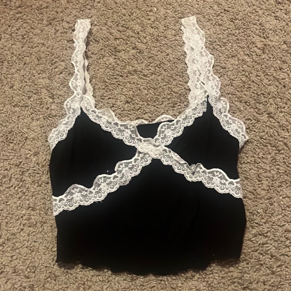 shein crop top size m
